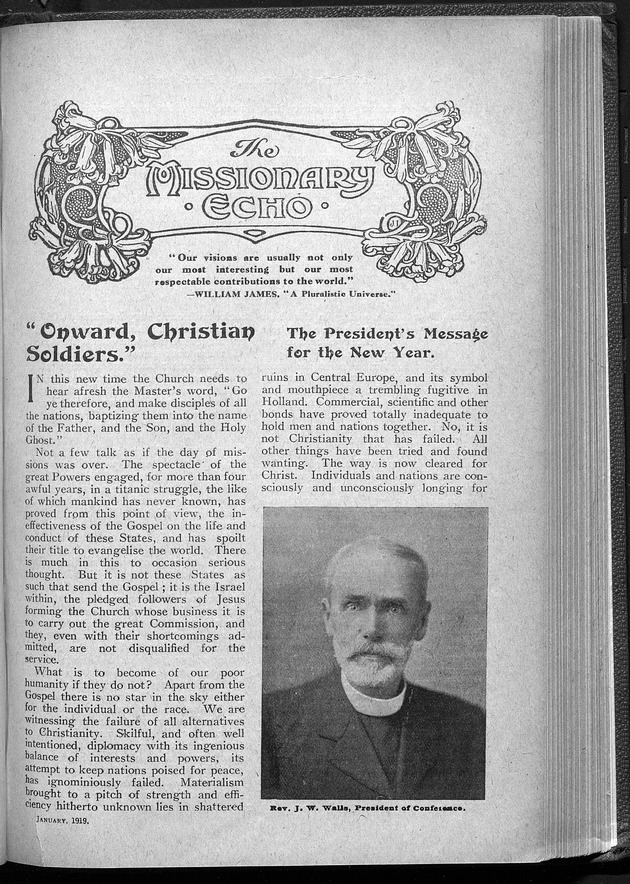 Missionary echo of the Methodist Church - digital image 5