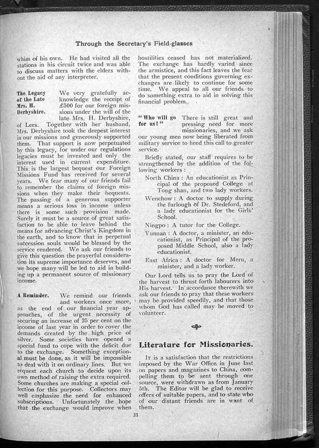 Missionary echo of the Methodist Church - digital image 35