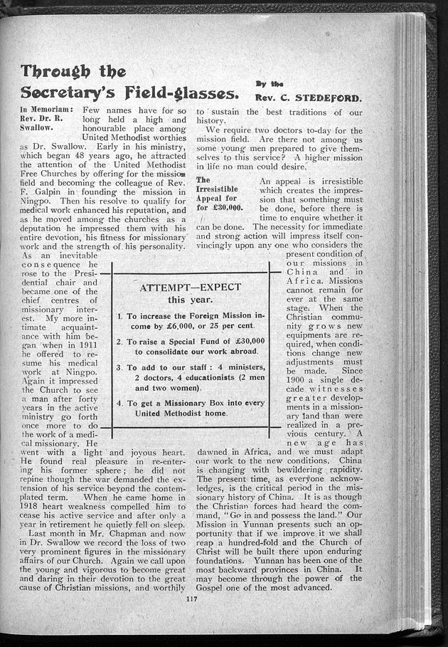 Missionary echo of the Methodist Church - digital image 121