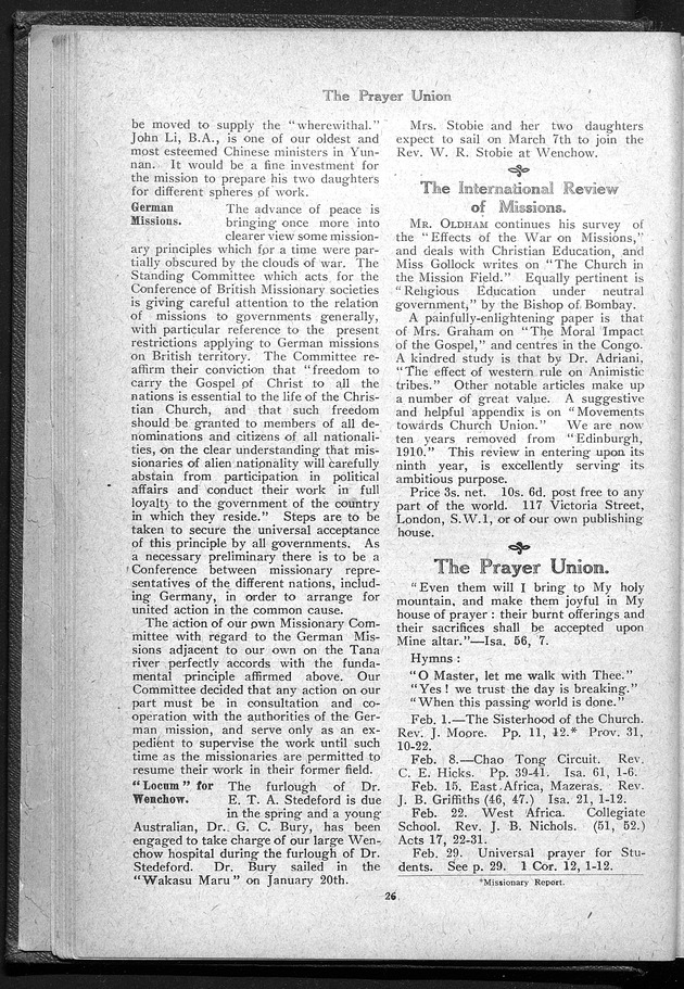 Missionary echo of the Methodist Church - digital image 30