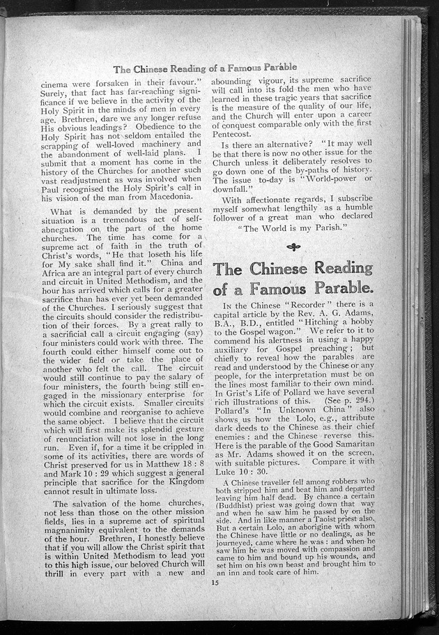 Missionary echo of the Methodist Church - digital image 19