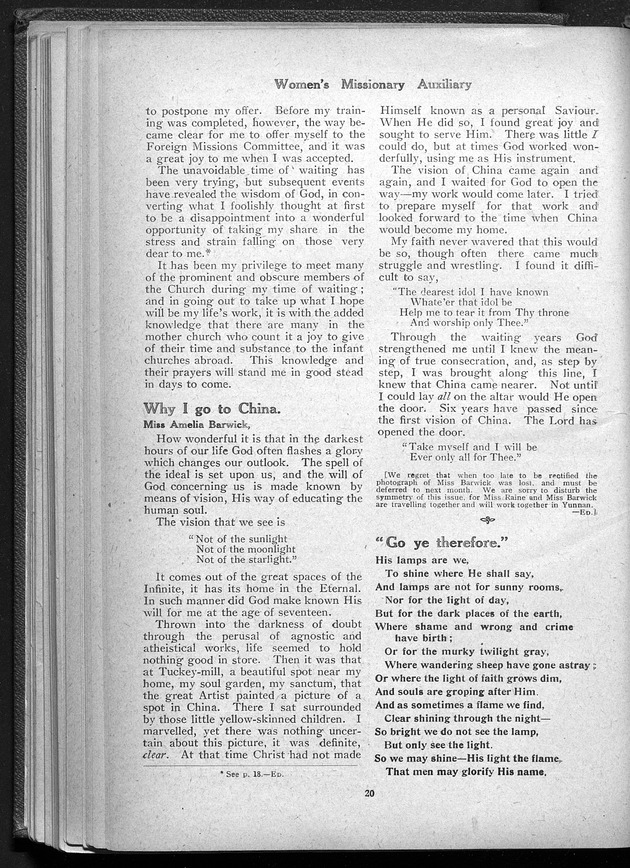 Missionary echo of the Methodist Church - digital image 24