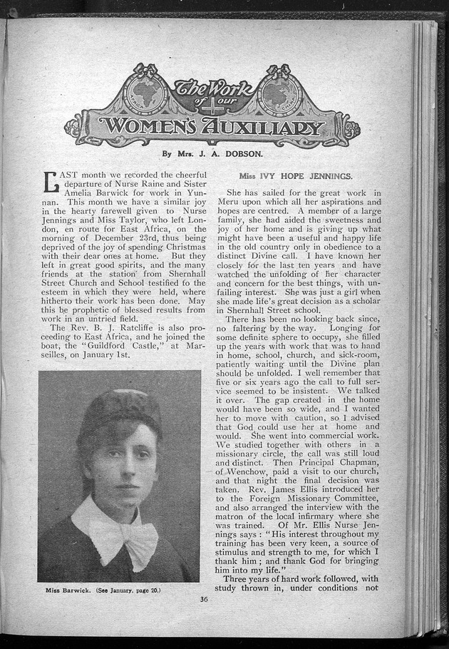 Missionary echo of the Methodist Church - digital image 41