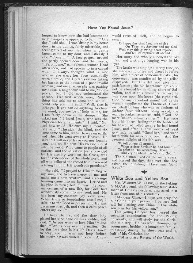 Missionary echo of the Methodist Church - digital image 74