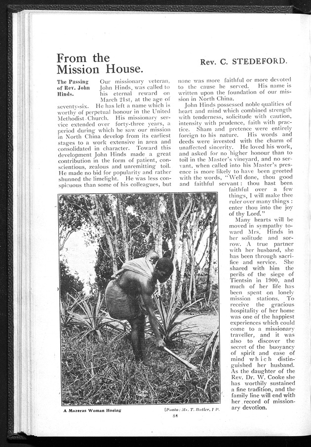 Missionary echo of the Methodist Church - 