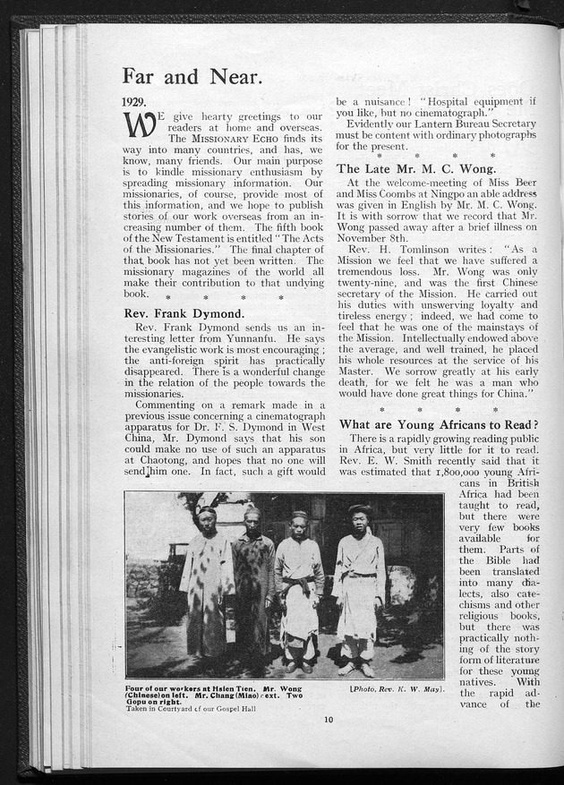 Missionary echo of the Methodist Church - digital image 14