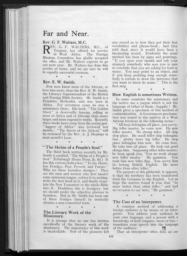 Missionary echo of the Methodist Church - digital image 160