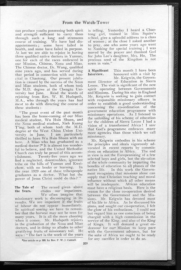 Missionary echo of the Methodist Church - digital image 217