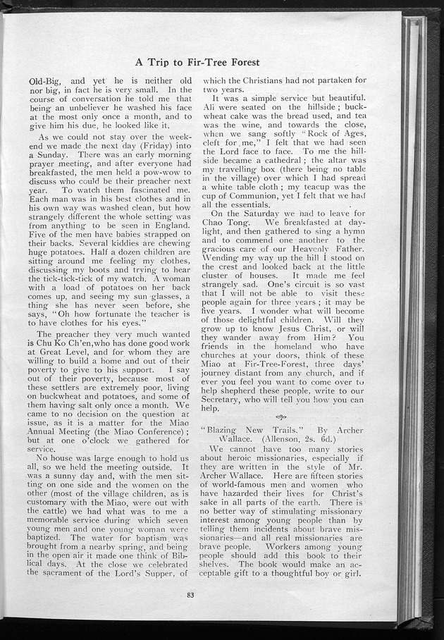 Missionary echo of the Methodist Church - digital image 87