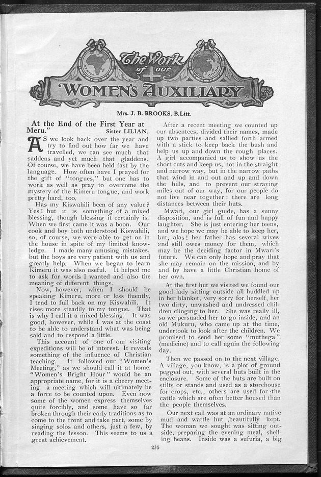 Missionary echo of the Methodist Church - digital image 239