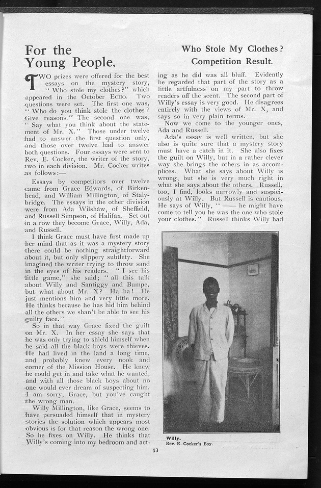 Missionary echo of the Methodist Church - digital image 17