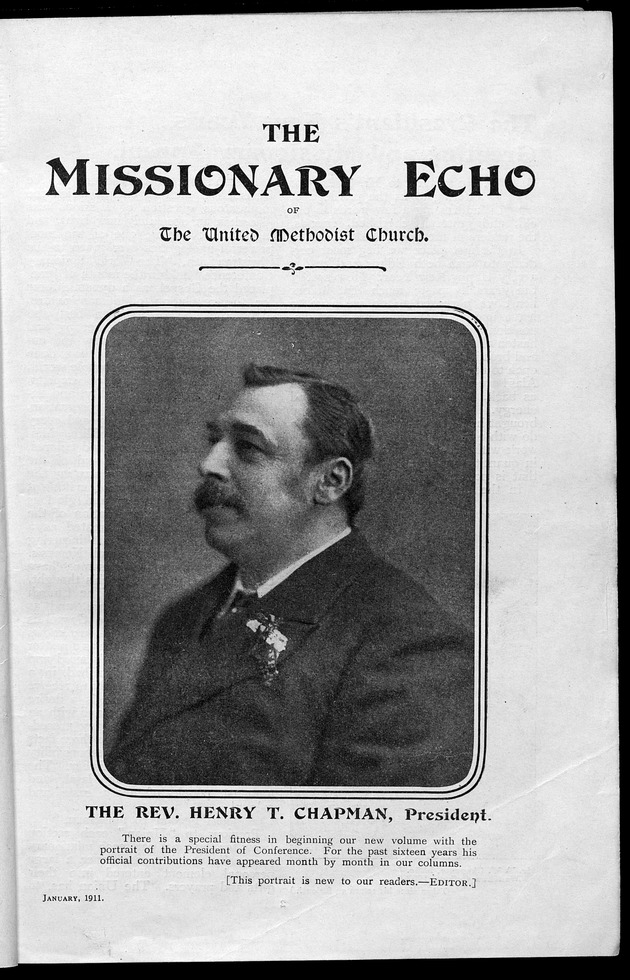 Missionary echo of the Methodist Church - 
