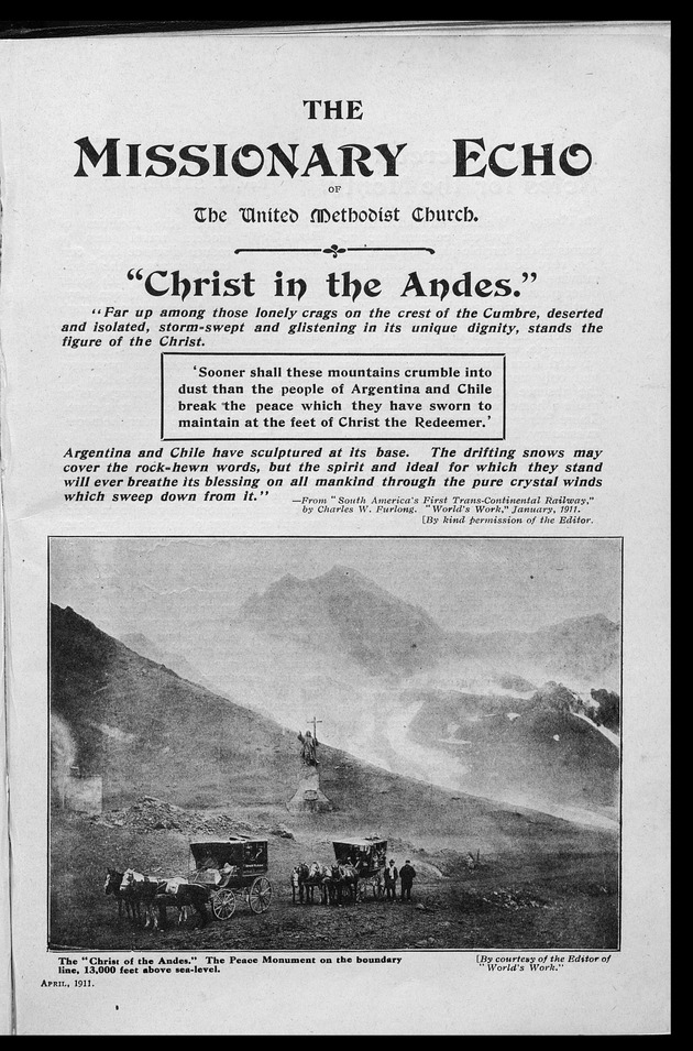 Missionary echo of the Methodist Church - 