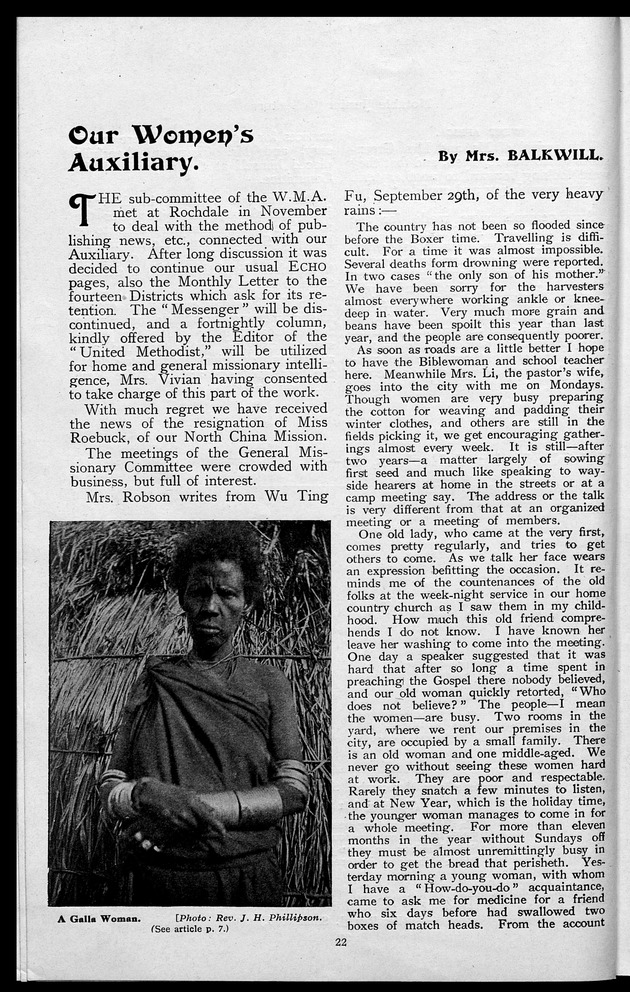 Missionary echo of the Methodist Church - 