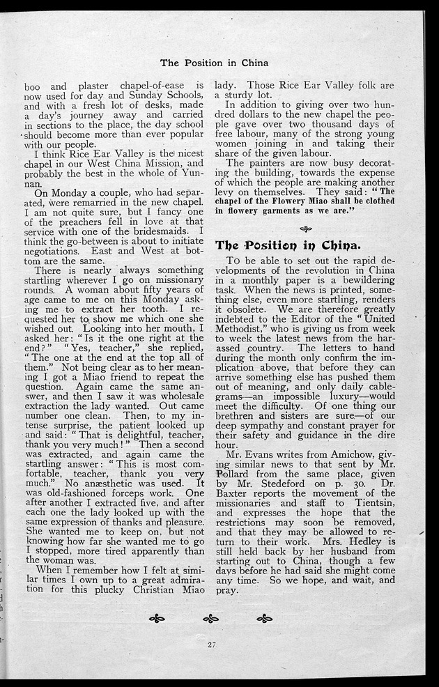 Missionary echo of the Methodist Church - 