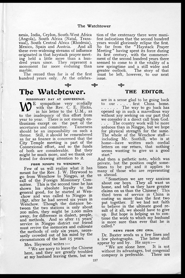 Missionary echo of the Methodist Church - 