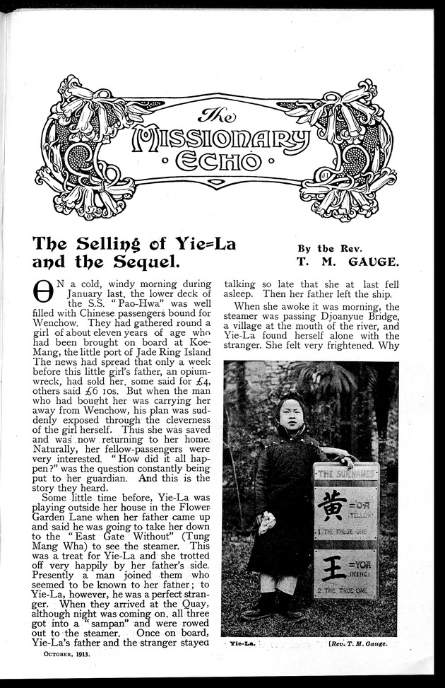 Missionary echo of the Methodist Church - digital image 221