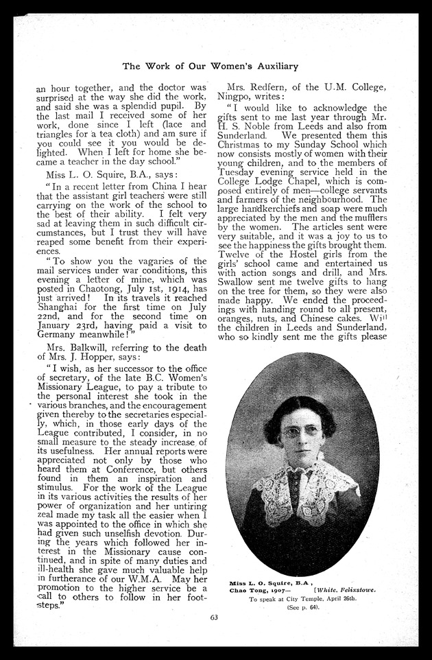 Missionary echo of the Methodist Church - digital image 67