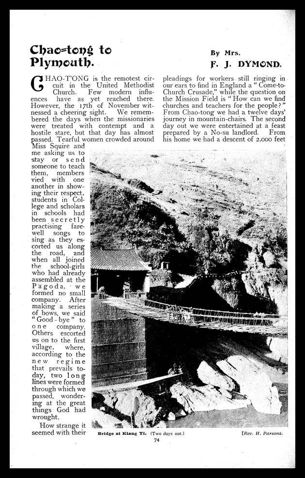 Missionary echo of the Methodist Church - digital image 78