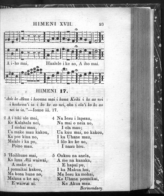 Na himeni Hawaii, me na leomele - 