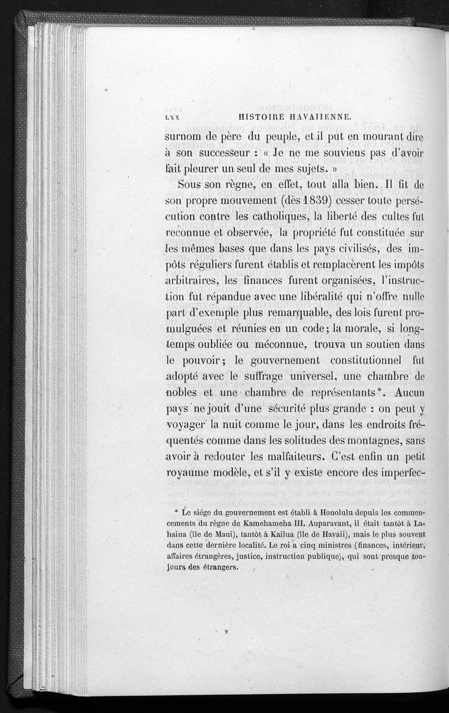 Histoire de l'Archipel Havaiien (Iles Sandwich) - digital image 76