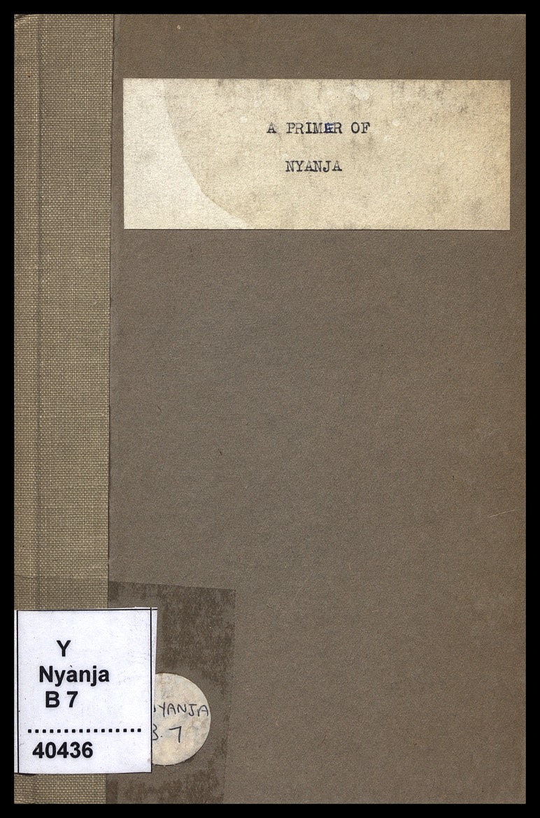 Pang'ono, pang'ono, ku werenga tshinyanja - 