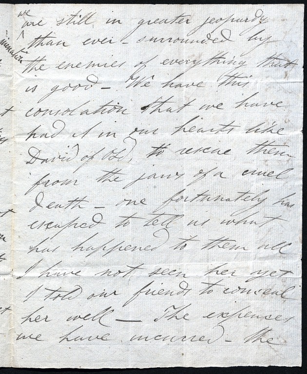 Letter from David Griffiths to L. Powell, dated 4 July 1840, Antananarivo - digital image 3