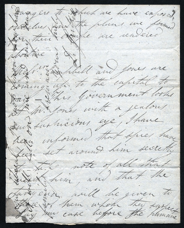 Letter from David Griffiths to L. Powell, dated 4 July 1840, Antananarivo - digital image 4