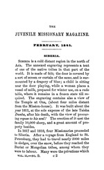 Juvenile missionary magazine