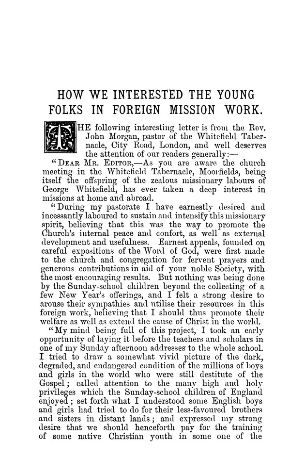 Juvenile missionary magazine - 