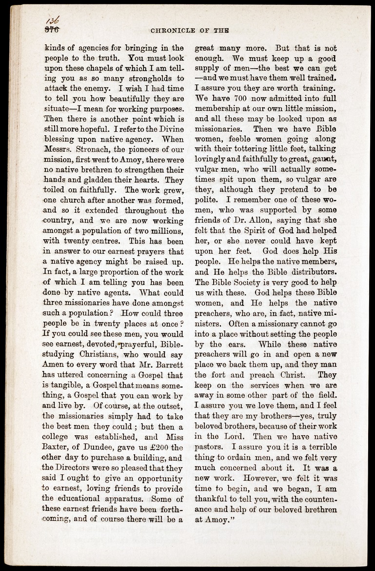 Chronicle of the London Missionary Society - 