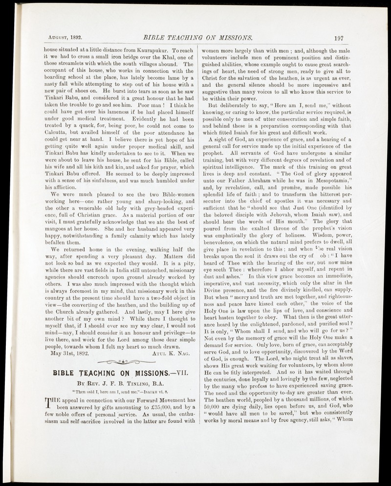 Chronicle of the London Missionary Society - 