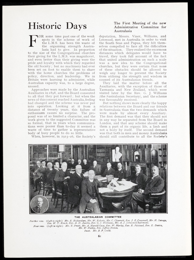 Chronicle of the London Missionary Society - 