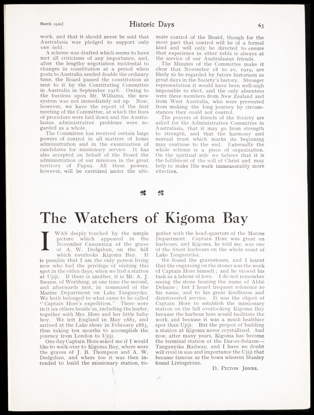 Chronicle of the London Missionary Society - 