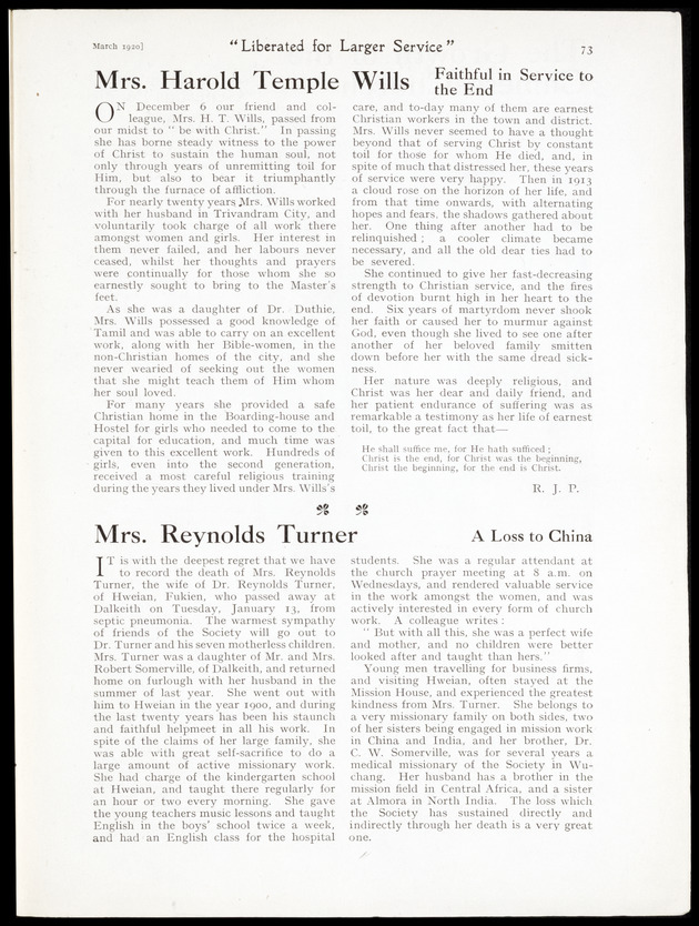 Chronicle of the London Missionary Society - 