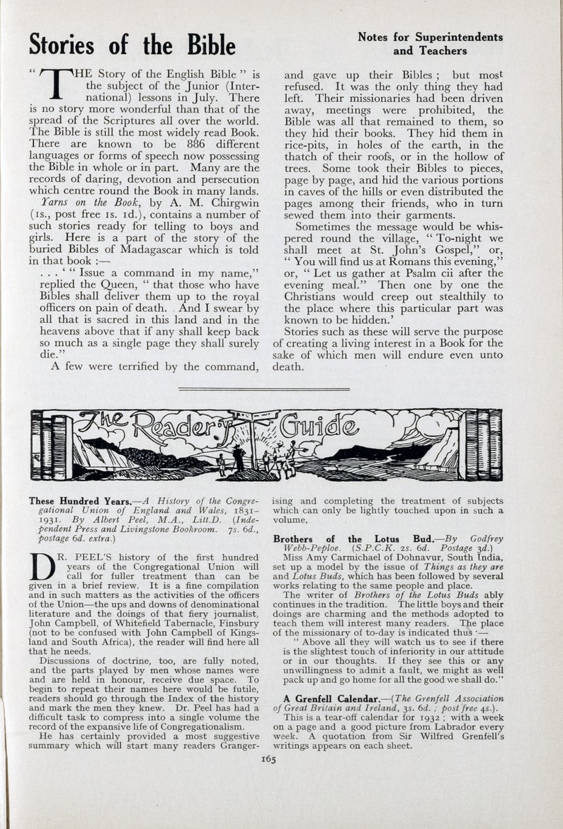 Chronicle of the London Missionary Society - 