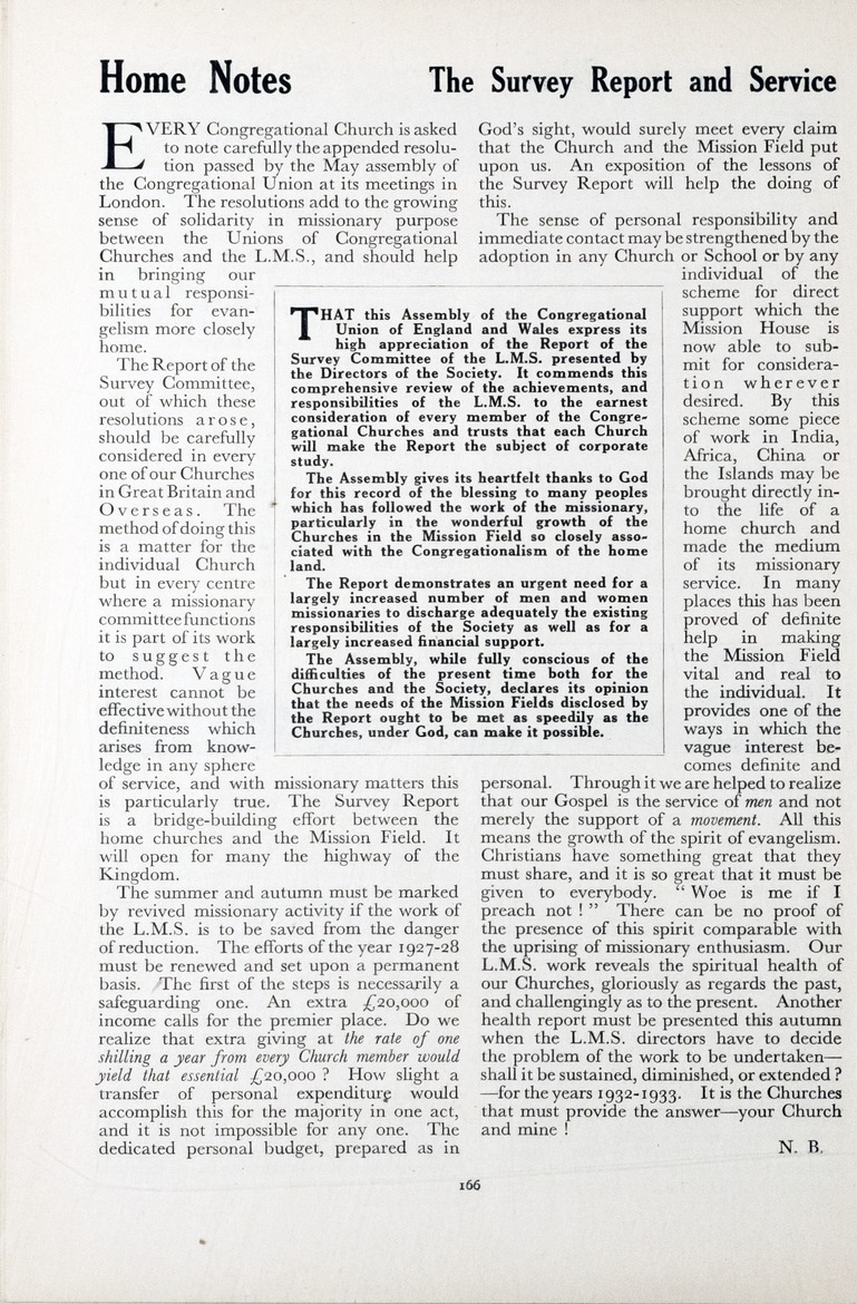 Chronicle of the London Missionary Society - 