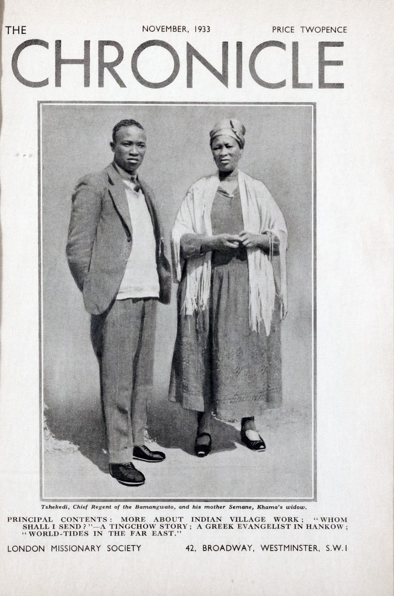 Chronicle of the London Missionary Society - 