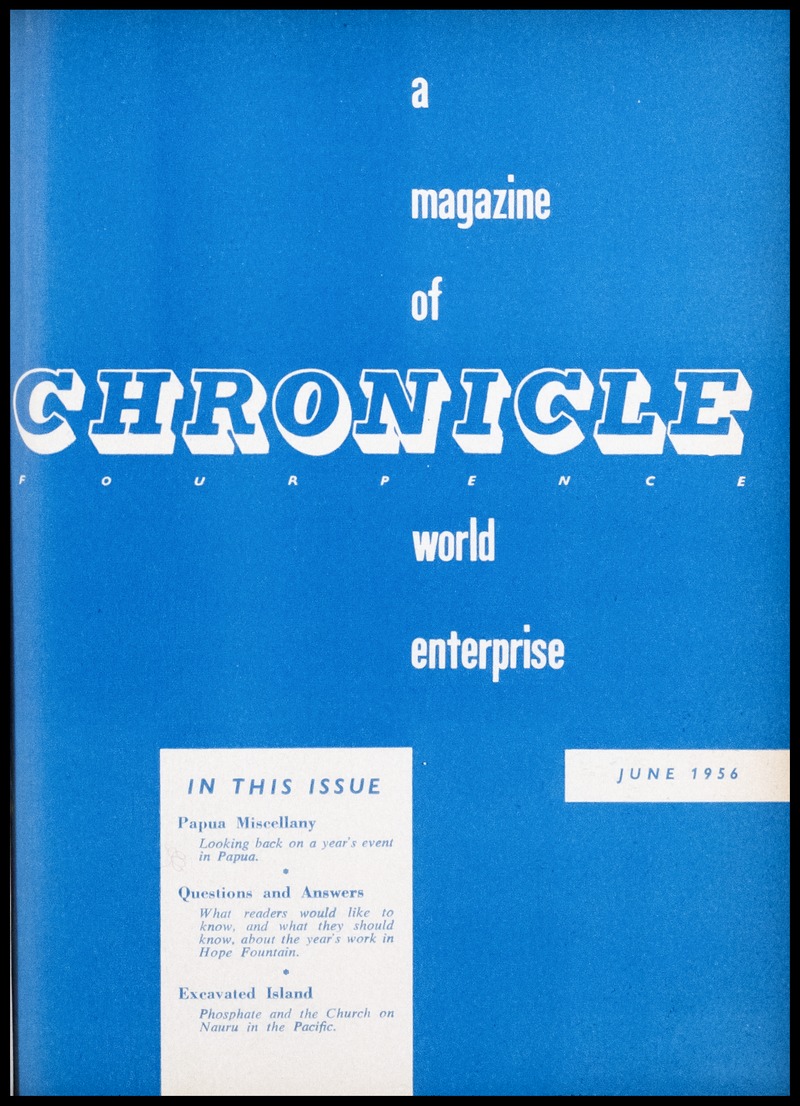 Chronicle of the London Missionary Society - 