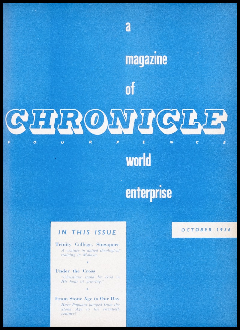 Chronicle of the London Missionary Society - 