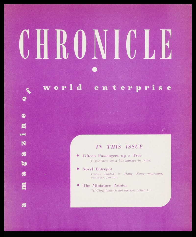 Chronicle of the London Missionary Society - 