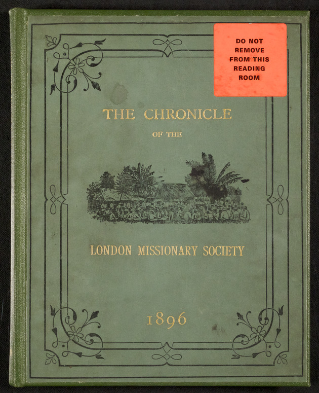 Chronicle of the London Missionary Society - 