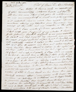 Letter from Thomas Adam, 14 September 1809, Port of Spain, Trinidad