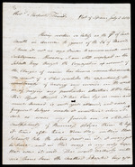 Letter from Thomas Adam, 2 July 1810, Port of Spain, Trinidad