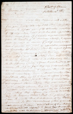 Letter from Thomas Adam, 5 October 1816, Port of Spain, Trinidad