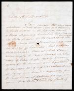 Letter from Thomas Adam, 14 November 1816, Port of Spain, Trinidad