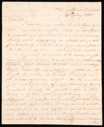 Letter from Samuel Hollingsworth, 13 May 1818, Port of Spain, Trinidad