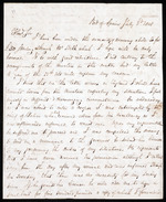 Letter from James Mercer, 3 July 1818, Port of Spain, Trinidad