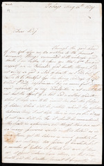 Letter from Richard Elliot, 25 May 1809, Tobago