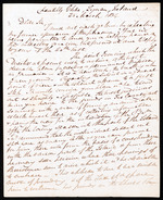 Letter from J. M. Trew, 25 March 1834, Tynan, Ireland